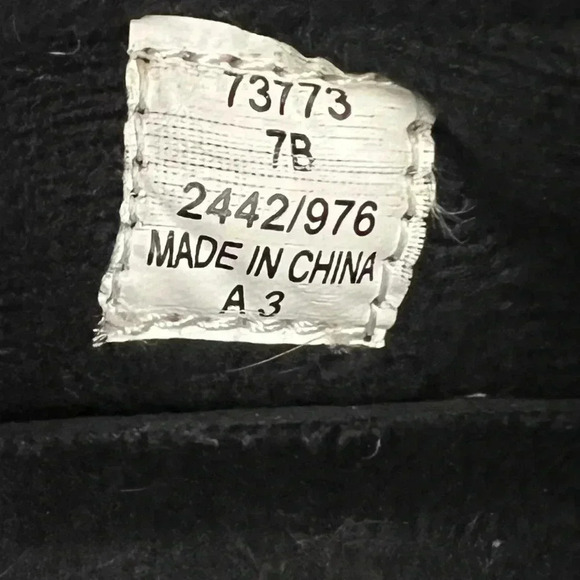 Lands End All Weather Suede Moc Slip On Shoes - Lt Brown Size 7 GUC - Picture 6 of 6